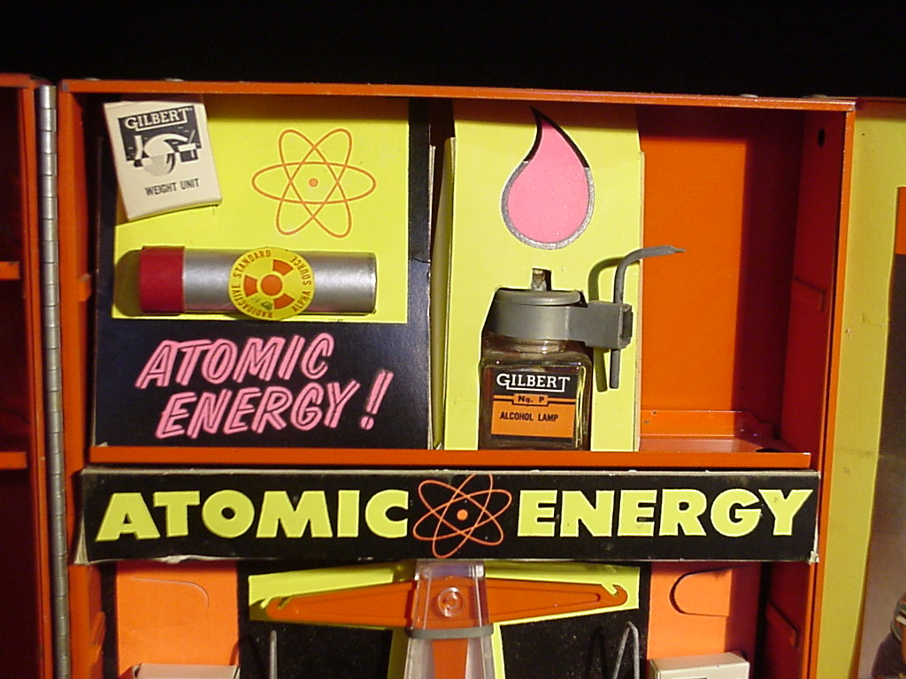 Gilbert Chemistry Atomic Energy Experiment Lab Set