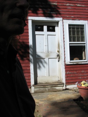 Entrance to the historic Freeman farm house.