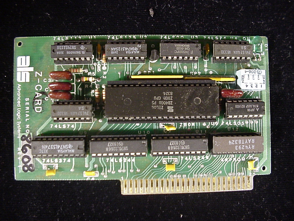 VINTAGE APPLE II COMPUTER A2S1048 1979 + RARE 16K EXPANSION CARD